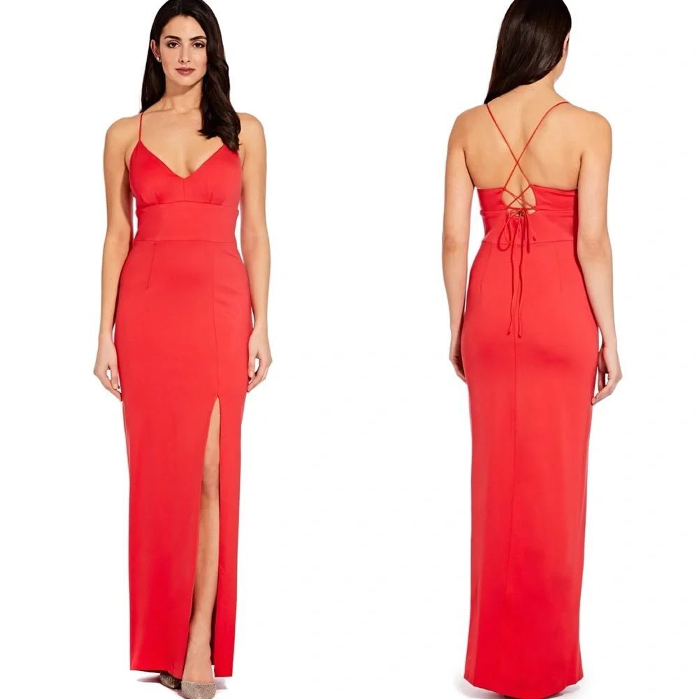 Anthropologie Adrianna Papell Lola Jersey Gown